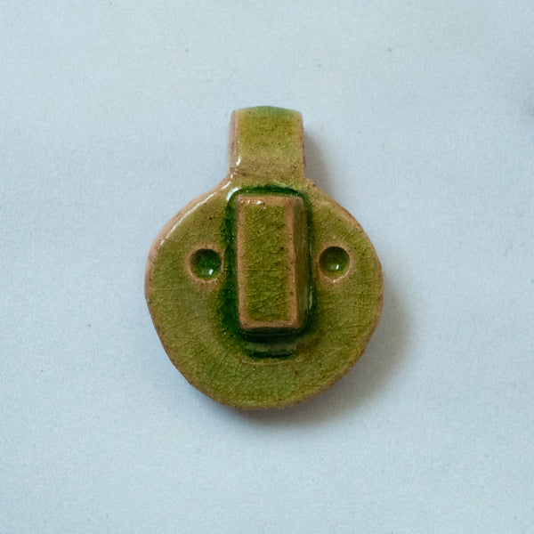 MASK PENDANT (GREEN)