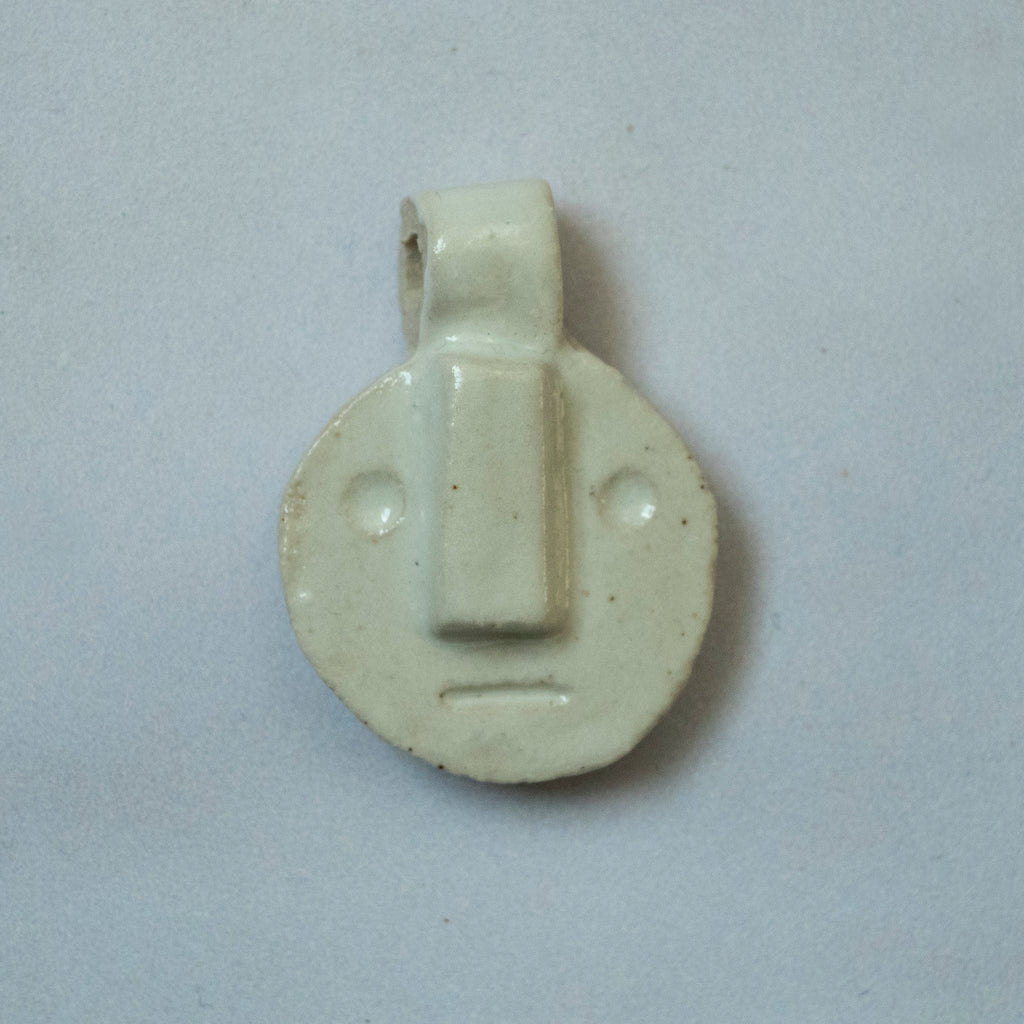 MASK PENDANT (WHITE)